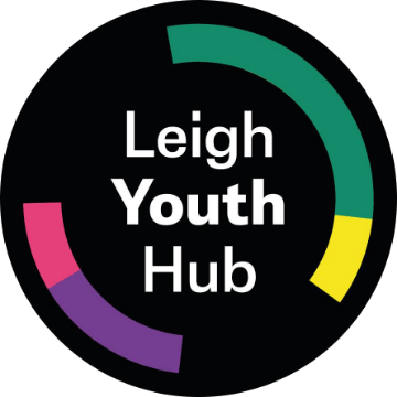 Leigh Youth Hub badge